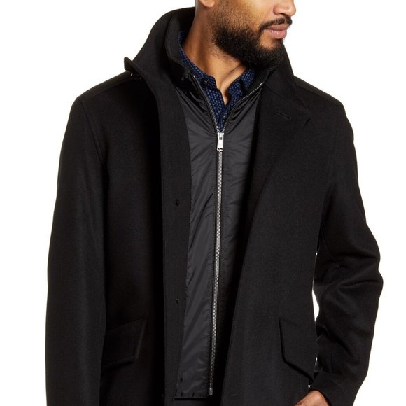 Hugo Boss Coxtan Virgin Wool Cashmere Coat Jacket - Picture 5 of 12